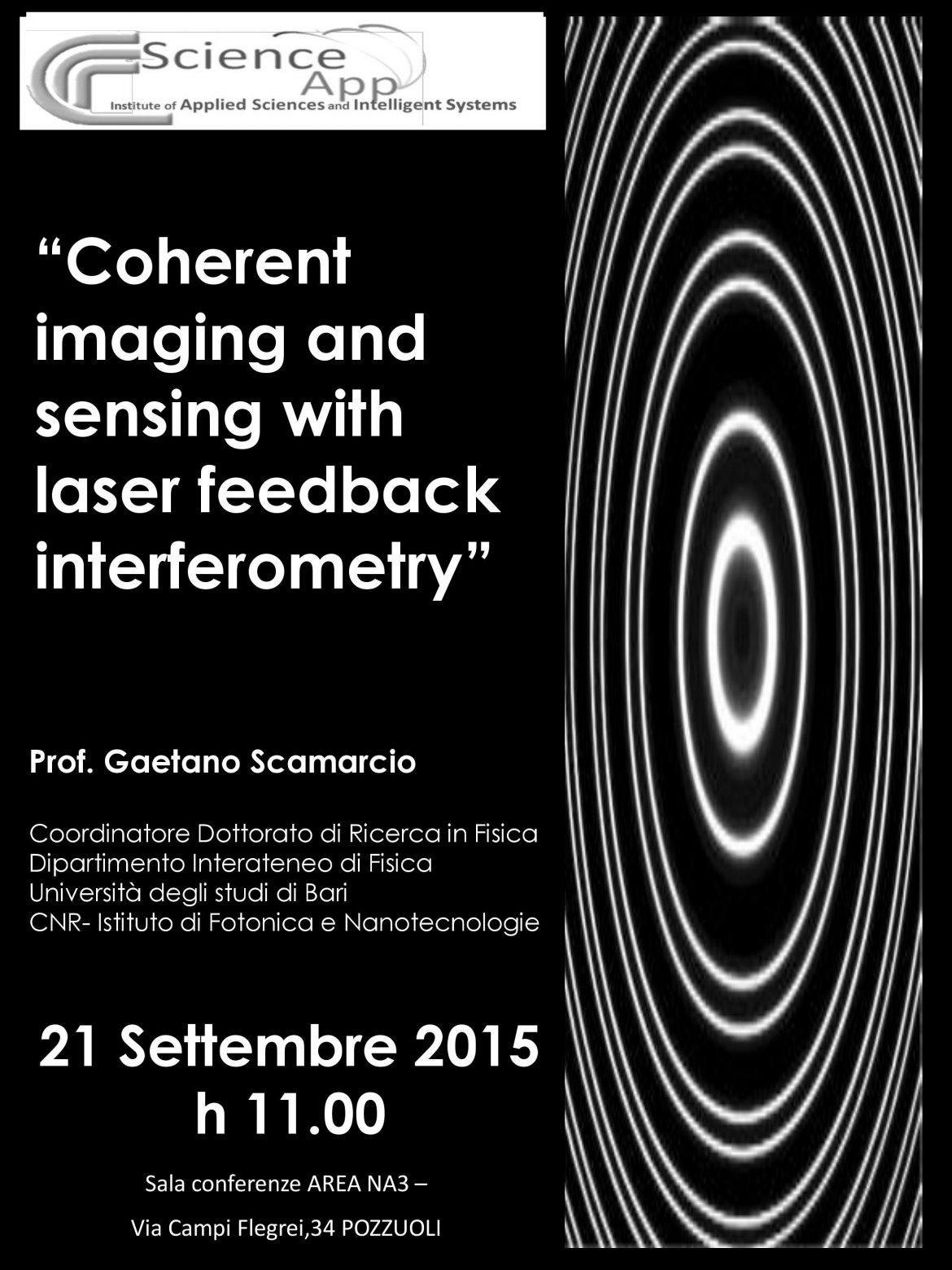 Coherent imaging and sensing with laser feedback interferometry