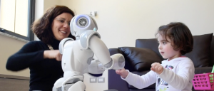 Un social robot in azione