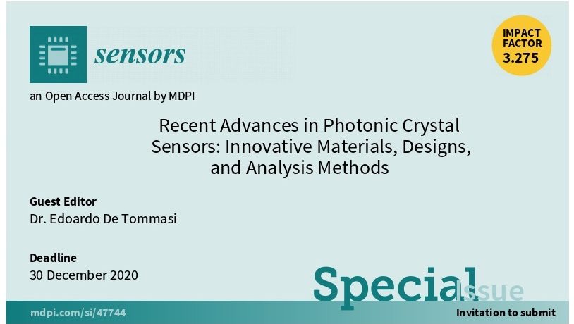 SENSORS – Special Issue