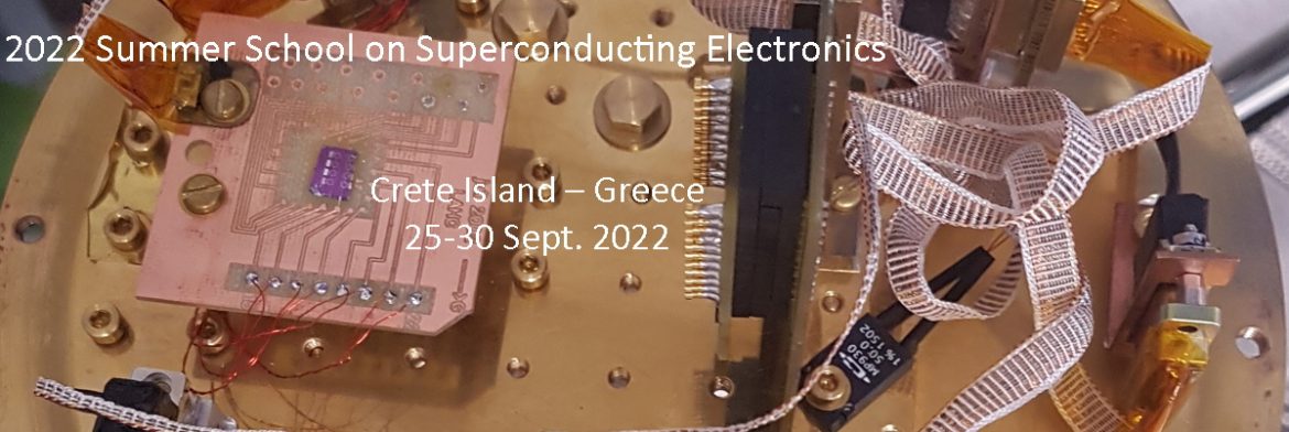 Scuola estiva di Elettronica Superconduttiva 2022