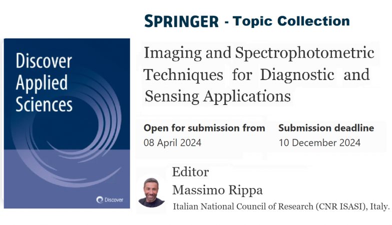 Special Issue di Discover Applied Science (Springer Nature Collection)