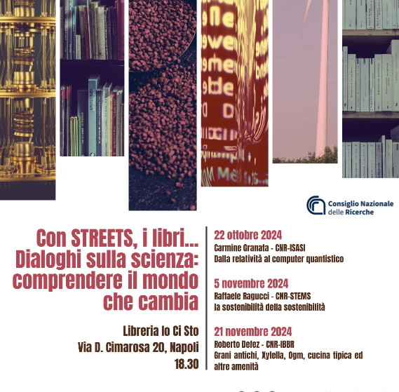 ISASI inaugura il nuovo ciclo di eventi del progetto STREETS presso la libreria IO CI STO